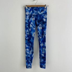 LULULEMON Blue Abstract Legging